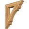 Ekena Millwork Merced Traditional Rough Sawn Bracket, Western Red Cedar, 6"W x 36"D x 40"H BKT06X36X40MRC01RWR - alternate 1
